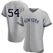 Men's Authentic Gray Tim Hill New York Yankees Road Jersey