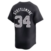 Men's Limited Navy Mel Stottlemyre New York Yankees Alternate 2024 World Series Jersey