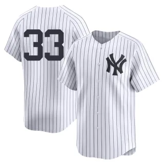 Men's Limited White David Wells New York Yankees Yankee Home 2nd Jersey