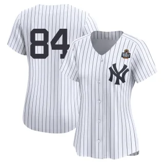 Women's Limited White Albert Abreu New York Yankees Yankee Home 2nd 2024 World Series Jersey