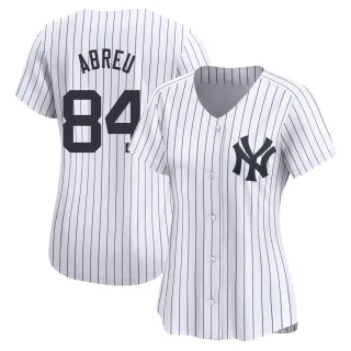 Women's Limited White Albert Abreu New York Yankees Yankee Home Jersey