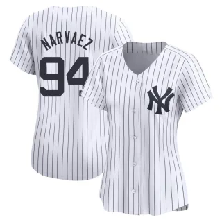 Women's Limited White Carlos Narvaez New York Yankees Yankee Home Jersey