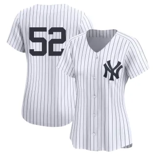 Women's Limited White CC Sabathia New York Yankees Yankee Home 2nd Jersey