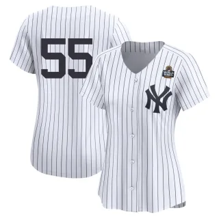 Women's Limited White Hideki Matsui New York Yankees Yankee Home 2nd 2024 World Series Jersey