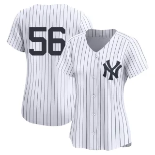 Women's Limited White Lou Trivino New York Yankees Yankee Home 2nd Jersey