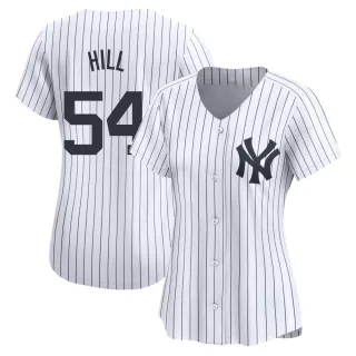 Women's Limited White Tim Hill New York Yankees Yankee Home Jersey