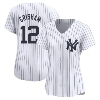 Women's Limited White Trent Grisham New York Yankees Yankee Home Jersey