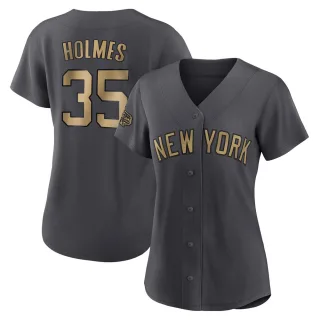 Women's Replica Charcoal Clay Holmes New York Yankees 2022 All-Star Game Jersey