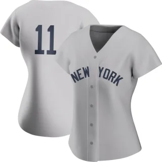 Women's Replica Gray Anthony Volpe New York Yankees 2021 Field of Dreams Jersey