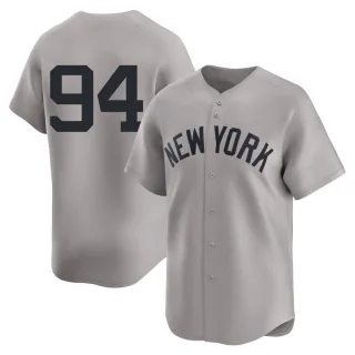 Youth Limited Gray Carlos Narvaez New York Yankees Away 2nd Jersey