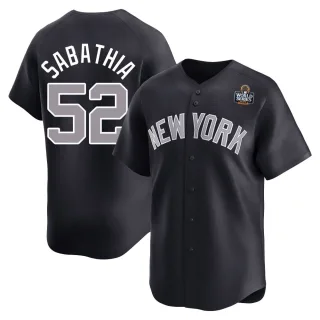 Youth Limited Navy CC Sabathia New York Yankees Alternate 2024 World Series Jersey