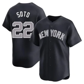 Youth Limited Navy Juan Soto New York Yankees Alternate Jersey