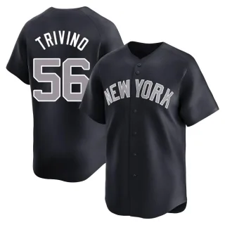 Youth Limited Navy Lou Trivino New York Yankees Alternate Jersey