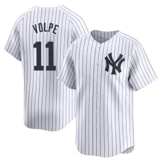 Youth Limited White Anthony Volpe New York Yankees Yankee Home Jersey