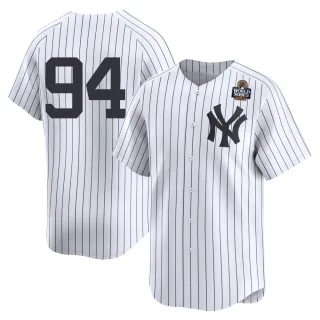 Youth Limited White Carlos Narvaez New York Yankees Yankee Home 2nd 2024 World Series Jersey