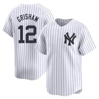 Youth Limited White Trent Grisham New York Yankees Yankee Home Jersey