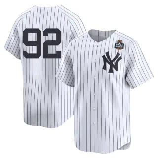 Youth Limited White Yoendrys Gomez New York Yankees Yankee Home 2nd 2024 World Series Jersey