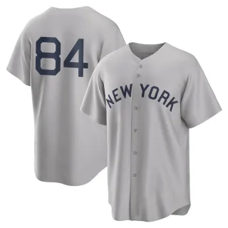 Youth Replica Gray Albert Abreu New York Yankees 2021 Field of Dreams Jersey